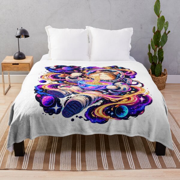 Item preview, Astronaut Cat Eating Ramen In Cosmic Space designed and sold by chattsuede.