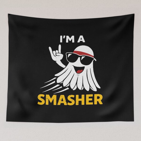 Item preview, i'm a smasher badminton designed and sold by kiakuki.