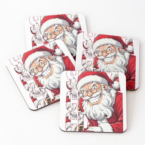 Item preview, Dynamic Santa Claus Christmas Anime Illustration Shonen Power Art designed and sold by JOSUQ.