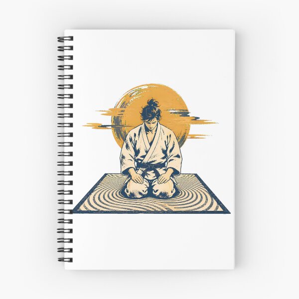 Item preview, Zen Jiu Jitsu Kneeling Samurai Warrior In Seiza designed and sold by chattsuede.