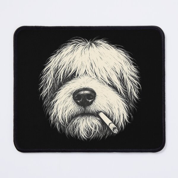 Item preview, Funny Old English Sheepdog designed and sold by Eddiepublic.