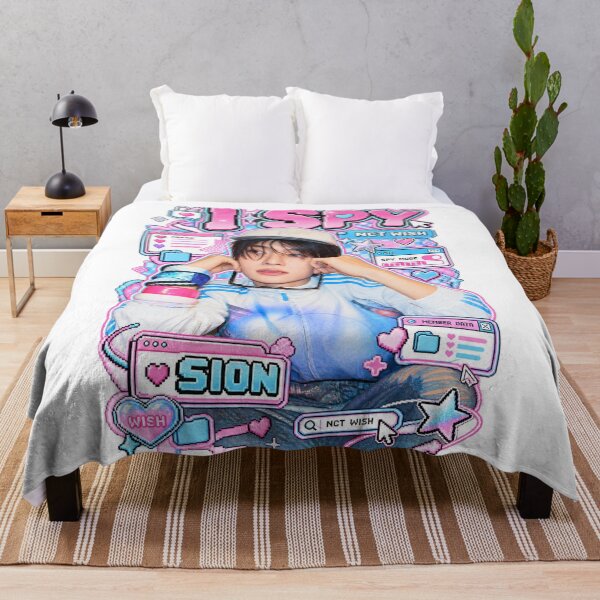 Item preview, NCT WISH Sion Retro Computer Y2K Fan Design designed and sold by Valeree Store.