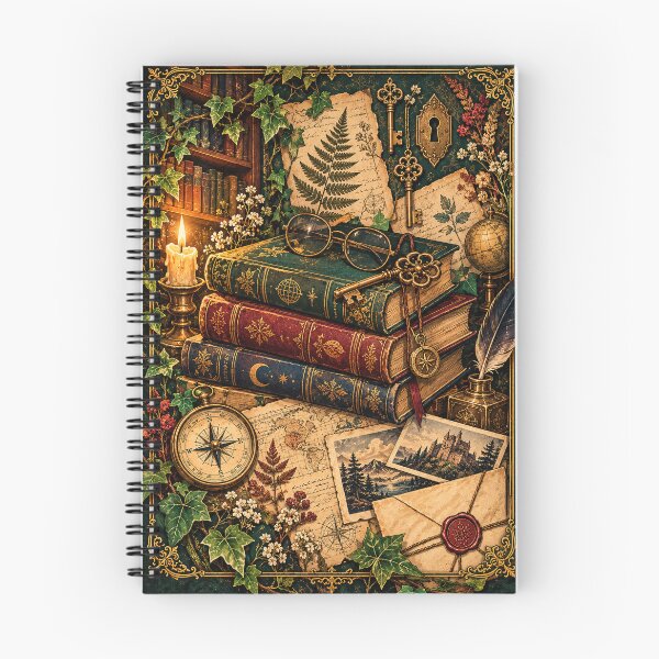 Item preview, The Secret Library Notebook designed and sold by Smoimi.