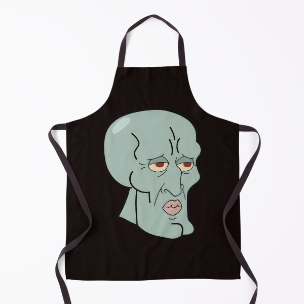 Item preview, Handsome Squidward Meme Face  designed and sold by OddCanvasArt.