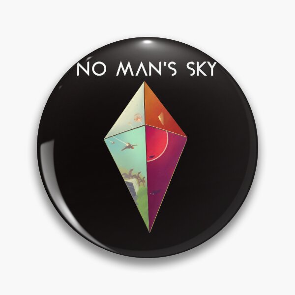 Item preview, NO MAN'S SKY Geometric Landscape  designed and sold by OddCanvasArt.