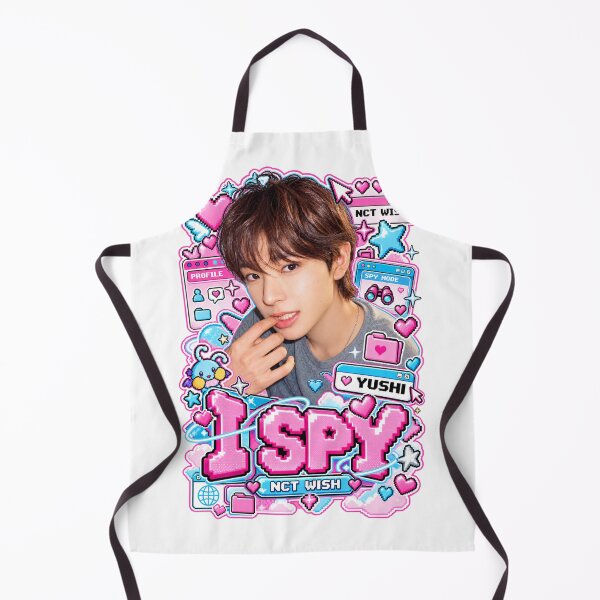 Item preview, Yushi NCT WISH Cute Pixel Digital Love Artwork designed and sold by Valeree Store.