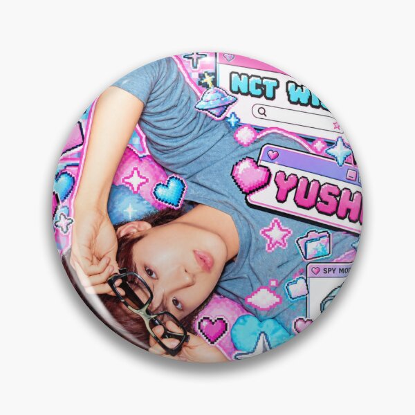 Item preview, NCT WISH Yushi Retro Computer Cyber Design designed and sold by Valeree Store.
