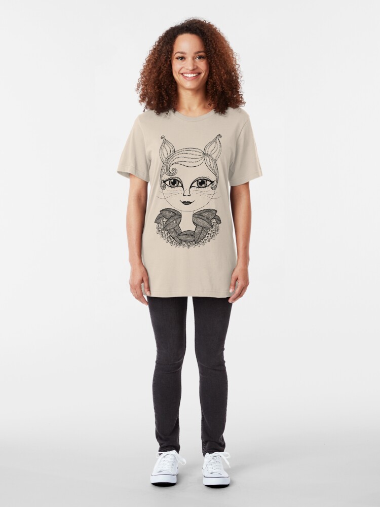 Alternate view of Kitty Slim Fit T-Shirt