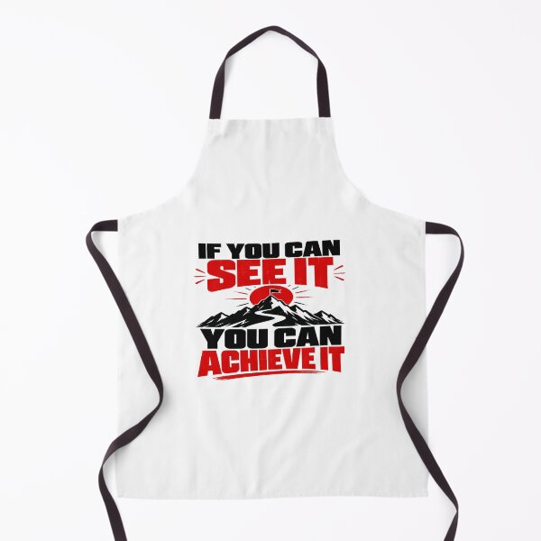Item preview, If You Can See It, You Can Achieve It – Motivational Success Quote designed and sold by Lovestickerco.