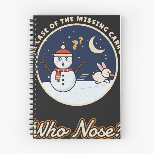 Item preview, Who Nose Funny Snowman Missing Carrot Bunny designed and sold by somebasic.