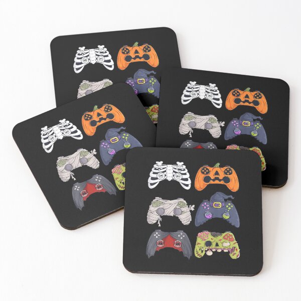 Item preview, Halloween Skeleton Zombie Gaming Controllers Mummy designed and sold by ArunikaVelora.