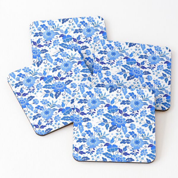 Item preview, Blue Flowers designed and sold by ViaARTfactory.