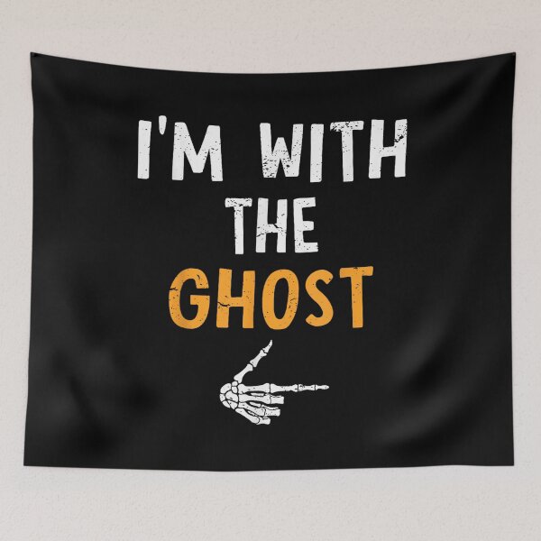 Item preview, I'm with The Ghost Costume Halloween Matching Couple designed and sold by ArunikaVelora.