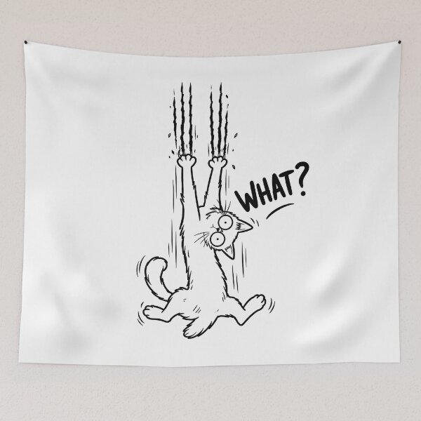 Item preview, What Cat Funny  designed and sold by Ajahakodoma.