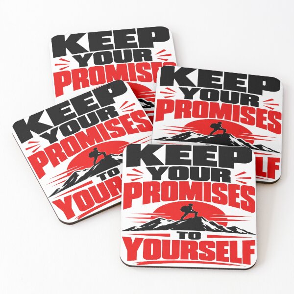 Item preview, Keep Your Promises to Yourself – Self Discipline & Motivation designed and sold by Lovestickerco.