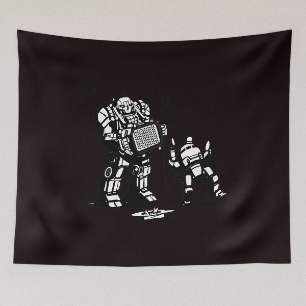 Item preview, Robot Accordion Dance Party designed and sold by NeonPhantoms.
