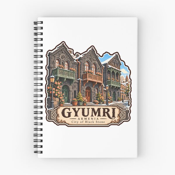 Item preview, Gyumri Armenia City Of Black Stone Travel Souvenir Armenian Heritage designed and sold by NightGlyph.