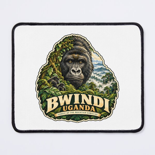 Item preview, Bwindi Uganda Forest Of The Mountain Gorillas African Wildlife Safari designed and sold by NeedForParks.