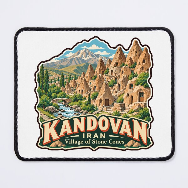 Item preview, Kandovan Iran Village Of Stone Cones Travel Destination Souvenir designed and sold by NightGlyph.
