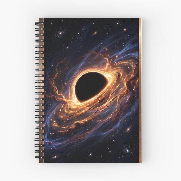 Item preview, Event Horizon Cosmic Black Hole Space Art designed and sold by SnazzifyDigital.