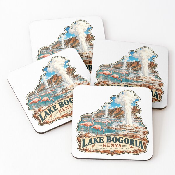 Item preview, Lake Bogoria Kenya Geysers Of The Rift Valley African Travel Landmark designed and sold by NeedForParks.
