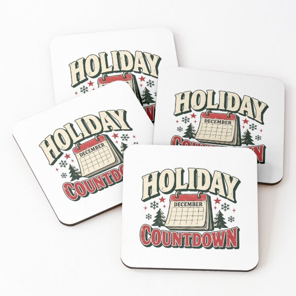Item preview, Holiday Countdown Calendar Snowflake Vintage Design designed and sold by IRON WINGS /USAF.