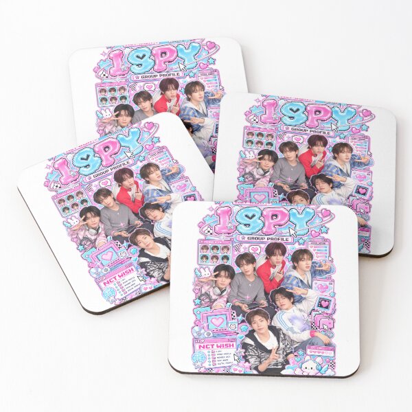 Item preview, NCT WISH I SPY Complete Cyber Y2K Fan Collection designed and sold by Valeree Store.