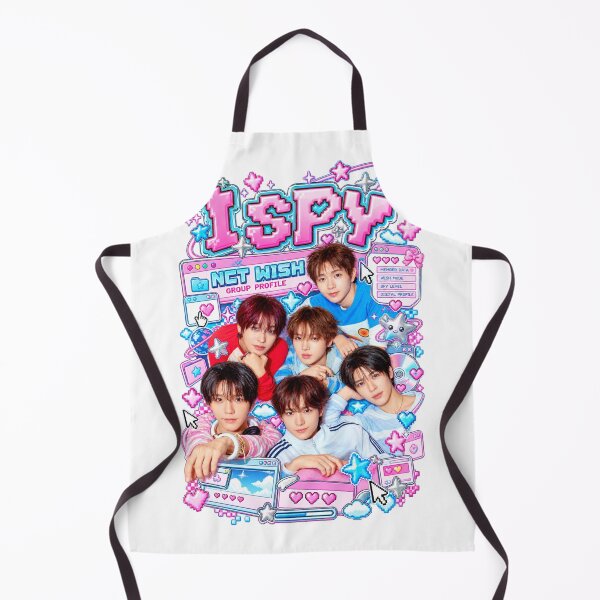 Item preview, NCT WISH I SPY Retro Computer Kpop Poster designed and sold by Valeree Store.