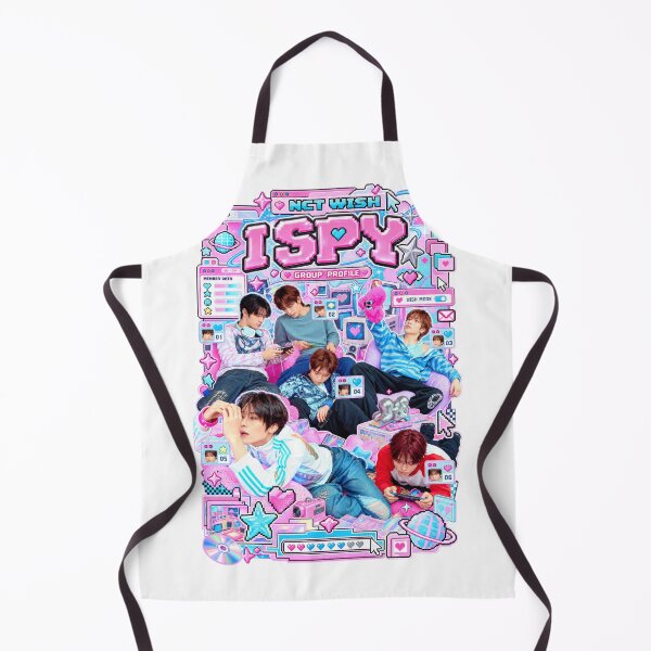 Item preview, NCT WISH I SPY Six Members Pixel Kpop Artwork designed and sold by Valeree Store.