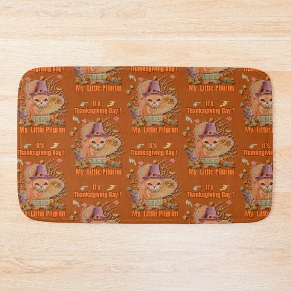 Item preview, Children's Juvenile Thanksgiving Day Pilgrim Greeting Card  designed and sold by DennisKing.