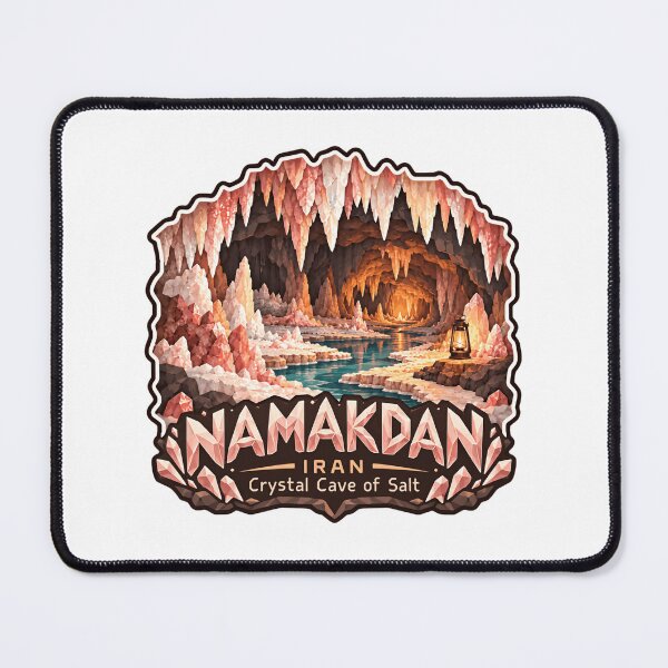 Item preview, Namakdan Iran Crystal Cave Of Salt Travel Geologist Souvenir designed and sold by NeedForParks.