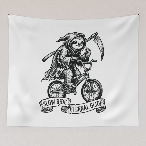 Item preview, Sloth Reaper BMX 1 designed and sold by SWAGGRRR.