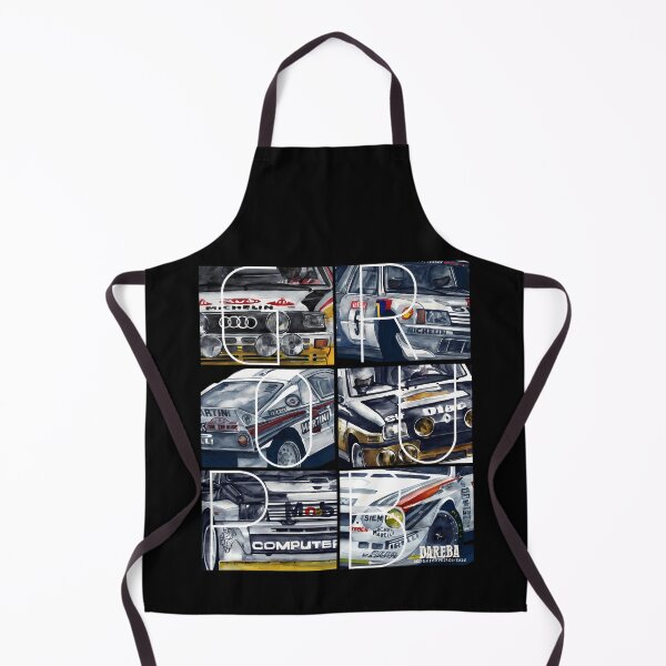 Item preview, Grid Layout Collage Of Rally Car Front Views designed and sold by JanieBinggeli.