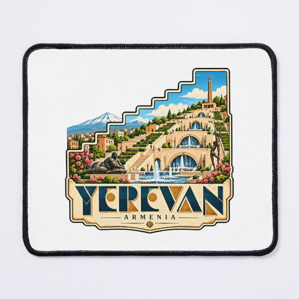 Item preview, Yerevan Armenia Travel Souvenir Armenian Heritage City designed and sold by NeedForParks.
