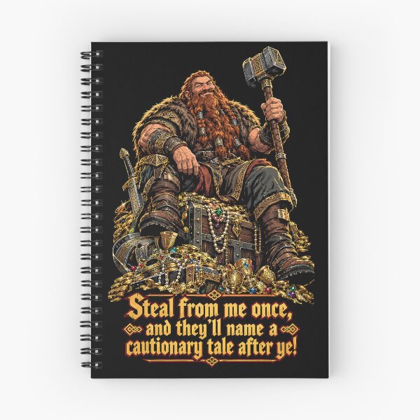 Item preview, Steal from me once and they'll name a cautionary tale after ye!  designed and sold by abby-thorns.