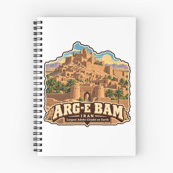 Item preview, Arge-E Bam Iran Largest Adobe Citadel On Earth History Travel Landmark designed and sold by NightGlyph.