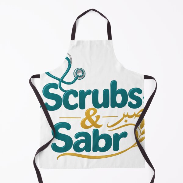 Item preview, Scrubs and Sabr Muslim Nurse Patience Gift designed and sold by ys96.