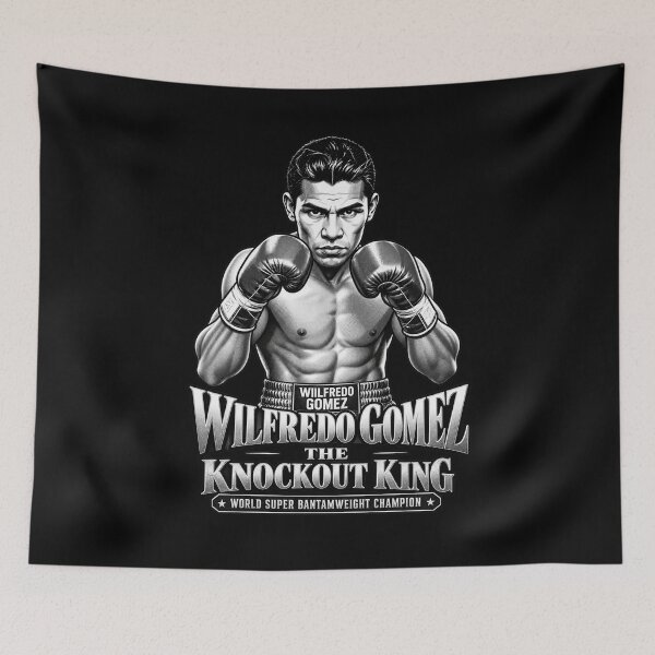 Item preview, Wilfredo Gomez - Bazooka tribute designed and sold by DogWorldArt.