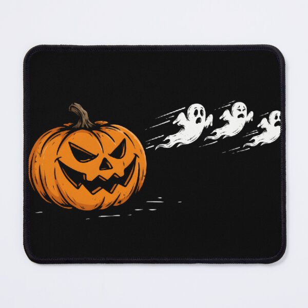 Item preview, Retro Halloween Pumpkin and Three Funny Ghosts designed and sold by Zizo-DR44.