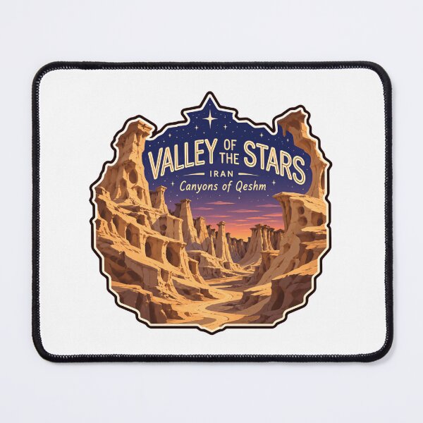 Item preview, Valley Of The Stars Iran Canyons Of Qeshm Travel Souvenir designed and sold by NeedForParks.