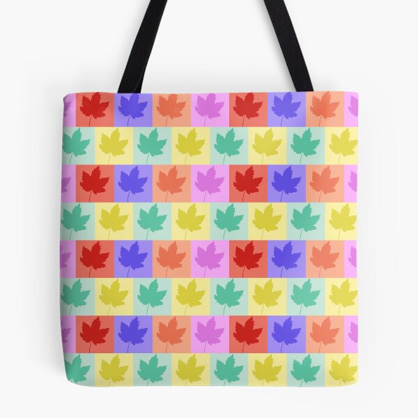 Item preview, Colorful Maple Leaf Seamless Pattern, Retro Botanical Digital Paper for Fabric and Wallpaper designed and sold by AnnavelleStudio.