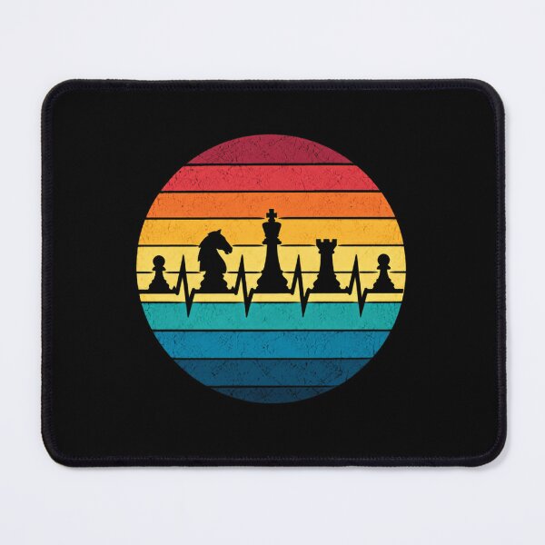 Item preview, Chess Heartbeat Board Game Player Strategy Lover designed and sold by SkeletonsDanger.