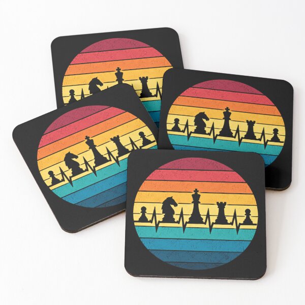 Item preview, Chess Heartbeat Board Game Player Strategy Lover designed and sold by SkeletonsDanger.