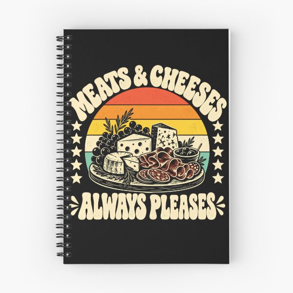 Item preview, Meats & Cheeses Always Pleases Charcuterie Foodie Hostess Entertaining Gift designed and sold by RetroMini2026.