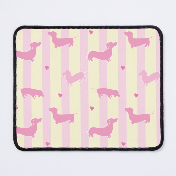 Item preview, Delightful Dachshunds in stripes designed and sold by Quiet Waters Design.