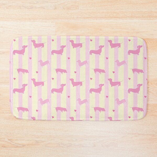 Item preview, Delightful Dachshunds in stripes designed and sold by Quiet Waters Design.