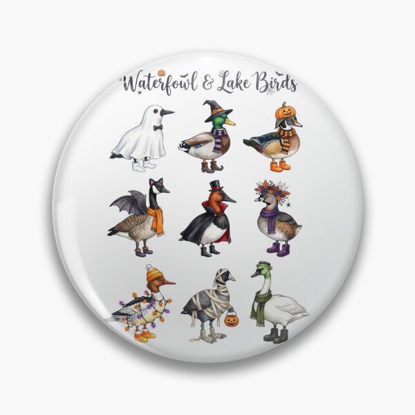 Item preview, Waterfowl Lake Halloween designed and sold by Tiffany Roy.