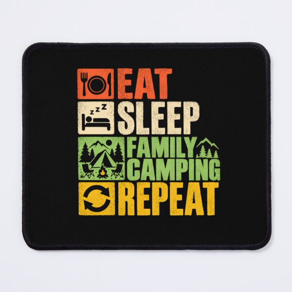 Item preview, Eat Sleep Family Camping Repeat Outdoor Camper Adventure designed and sold by JonesFlora2025.