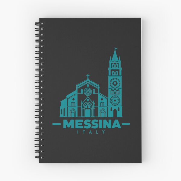 Item preview, Messina Italy Line Art Landmark Poster designed and sold by CMYKStudio.