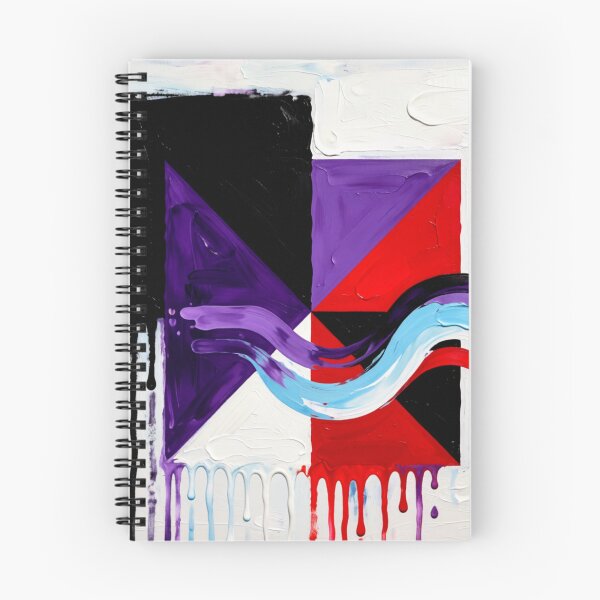 Item preview, fluid fracture colorful geometric abstract design designed and sold by SmashingDeals.
